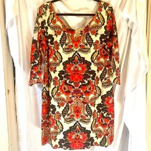60s Inspired Floral Dress